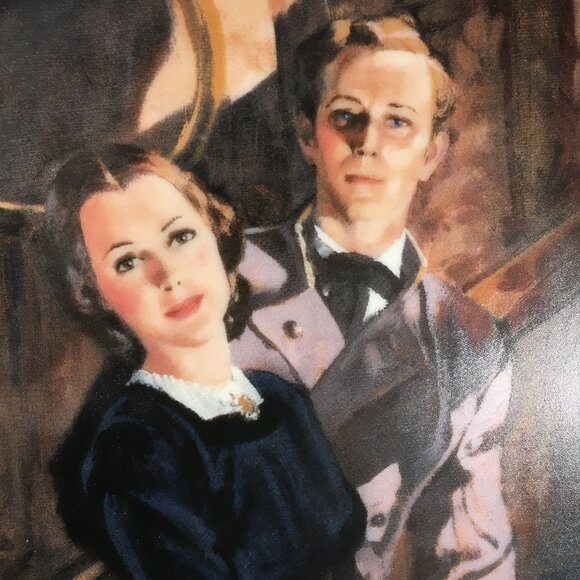 2/40 Gone With the Wind Golden Anniversary 'Melanie and Ashley' Howard Rogers - Picture 2 of 9